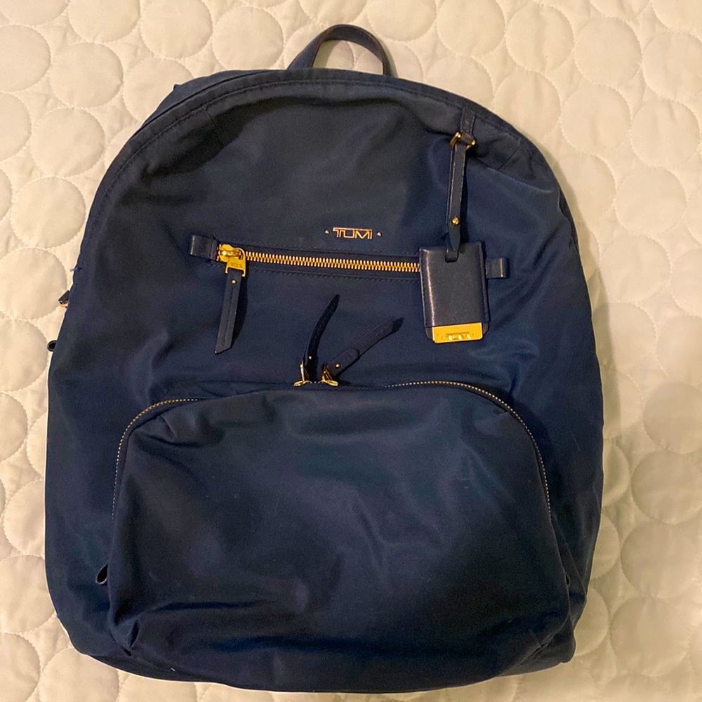Blue Tumi Backpack